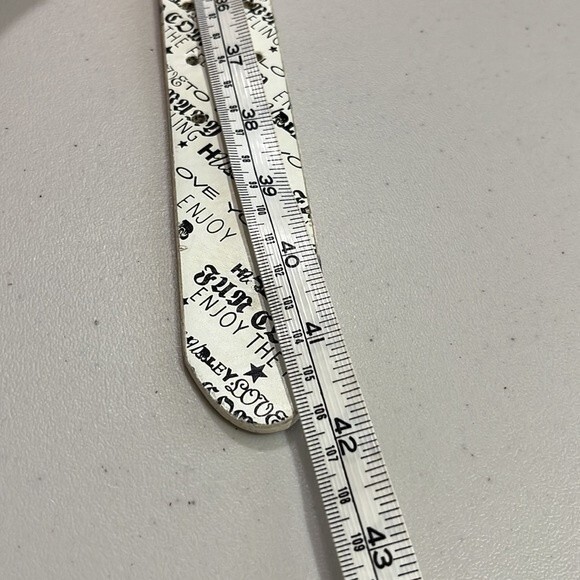 Hurley Enjoy The Feeling Belt White Size Large - Picture 7 of 8